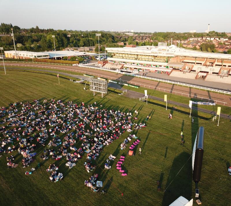 Outdoor space at Wolverhampton Racecourse