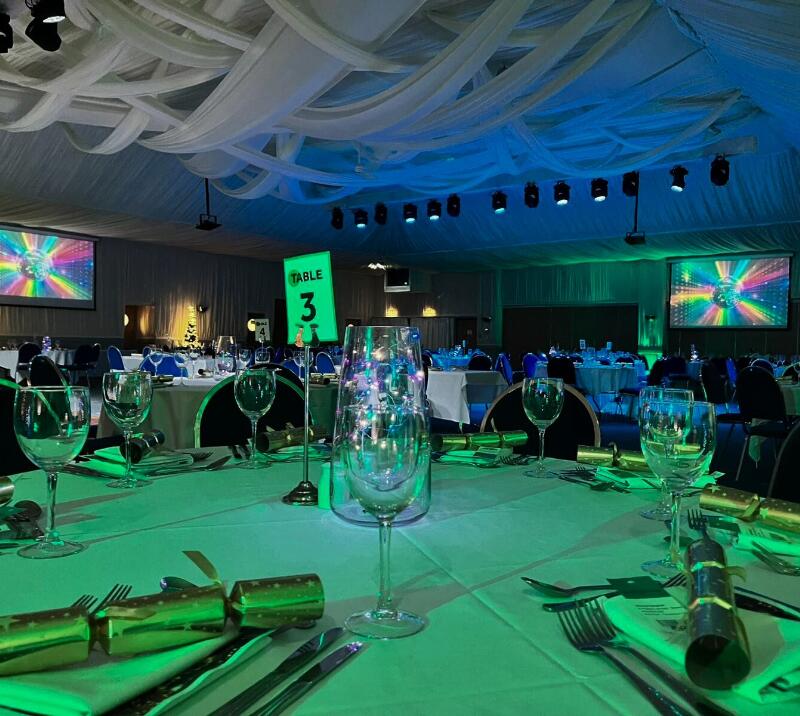 Christmas Party in the Ringside Suite at Wolverhampton Racecourse