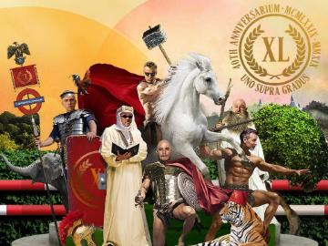 Promotional banner for meet and greet with Madness at Wolverhampton Racecourse.