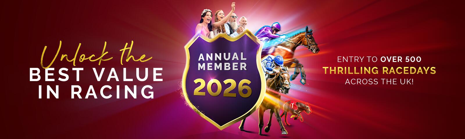2026 Wolverhampton Racecourse Annual Memberships